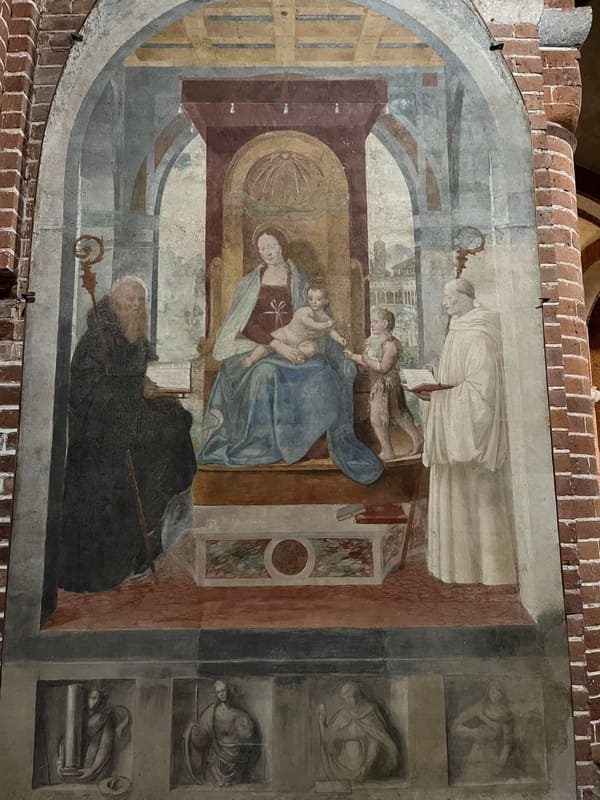 Abbazia-Morimondo-affresco